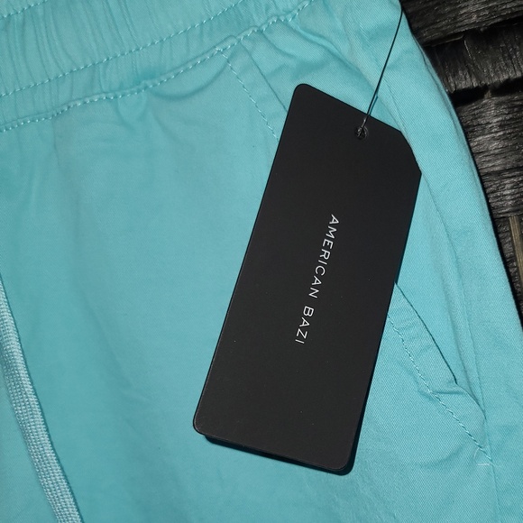 American Bazi Women's High Waist Cargo Pants with Multi Pockets size small NWT - Picture 6 of 8